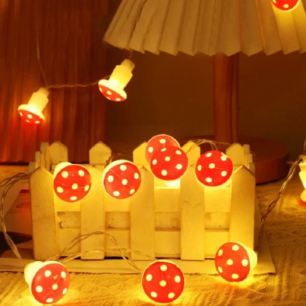 Guirxiété Lumineuse LED Étanche avec Batterie USB 62, Lumière Blanche Chaude, Dégradation Lente de la Pièce, Décoration de ixde Noël et de Vacances