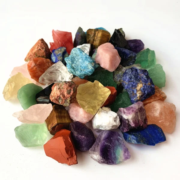Pierres précieuses en cristal naturel rare mélangé de grande taille, cristaux pierres brutes avec variétés assorties, décoration de la maison, cadeaux en cristal